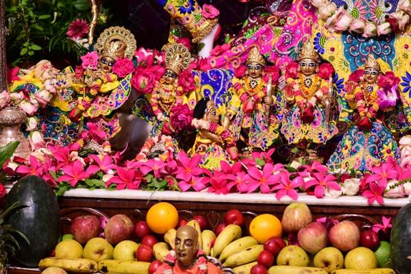 Bathin Ceremony of Krishna ISKCON